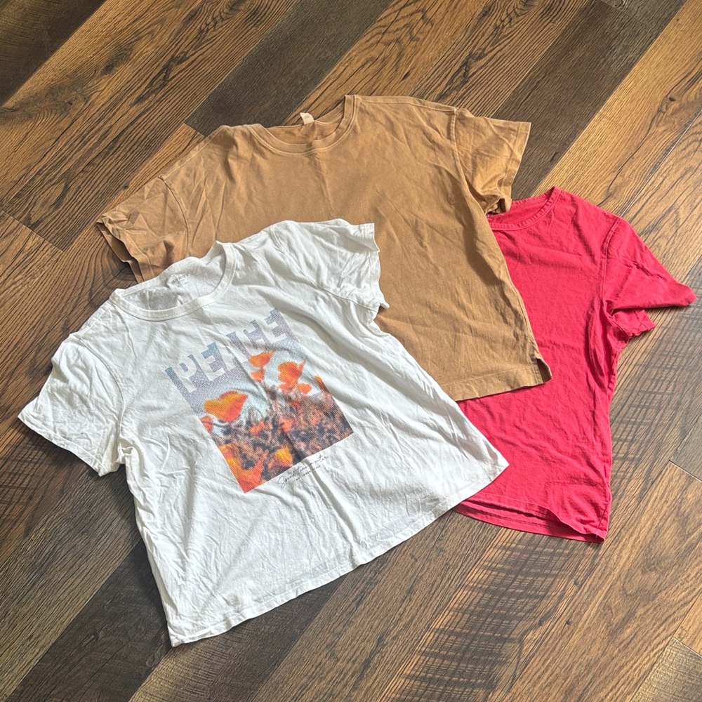 Old Navy Bundle Size XL Women’s 100% Cotton Tee Set of 3